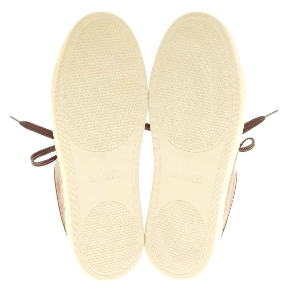 【新品アウトレット】ムーレー MOORER BOCCIONI P2 スエード スニーカー ブラウン系【サイズ41 1/2】【 状態ランクN- 】【 メンズ 】