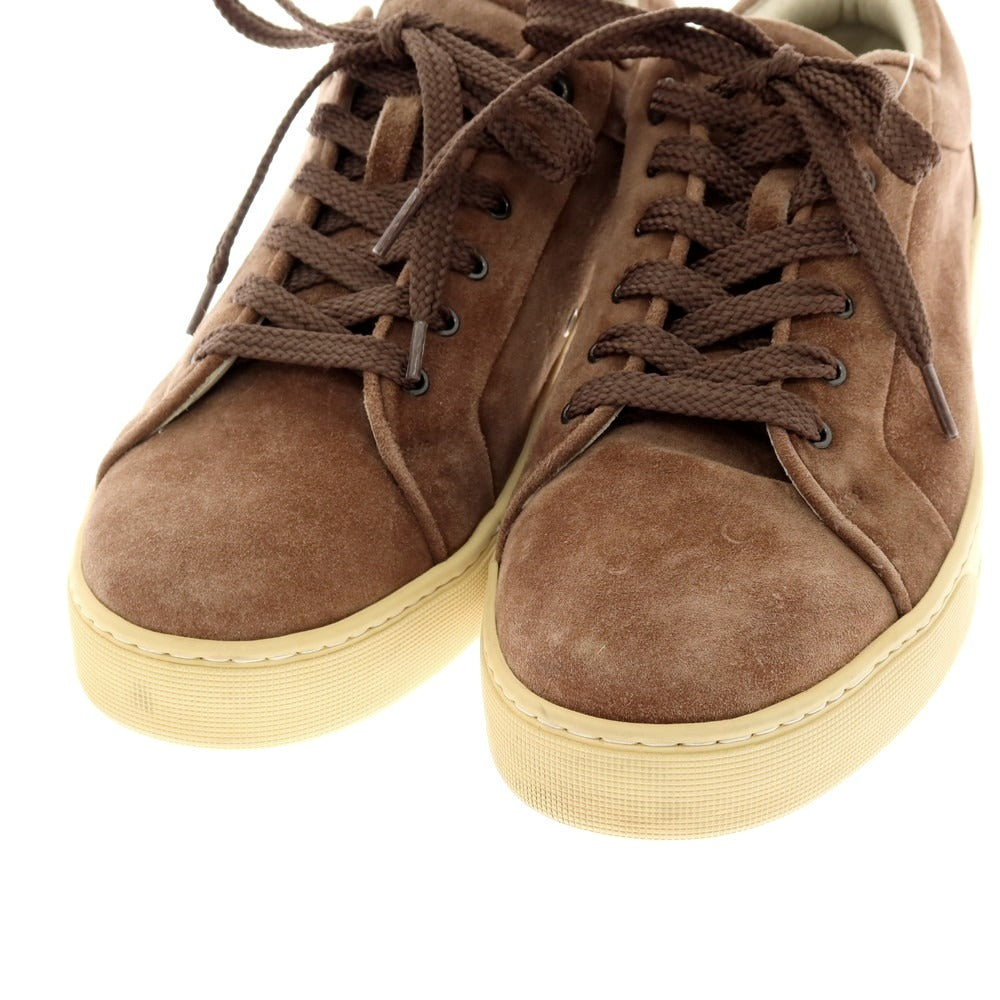 【新品アウトレット】ムーレー MOORER BOCCIONI P2 スエード スニーカー ブラウン系【サイズ41 1/2】【 状態ランクN- 】【 メンズ 】