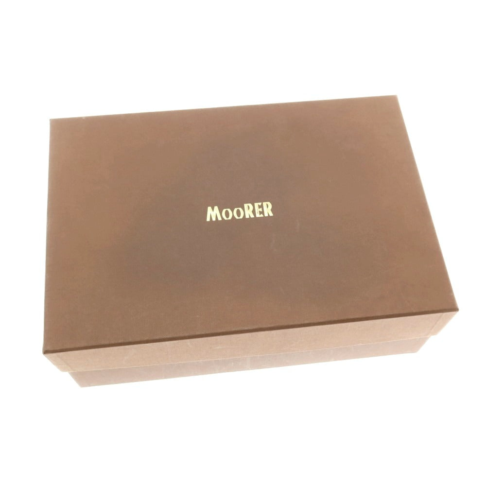 【新品アウトレット】ムーレー MOORER BOCCIONI P1 グレインレザー スニーカー ダークブラウン【 サイズ40 】【 状態ランクN- 】【 メンズ 】 [BPD]