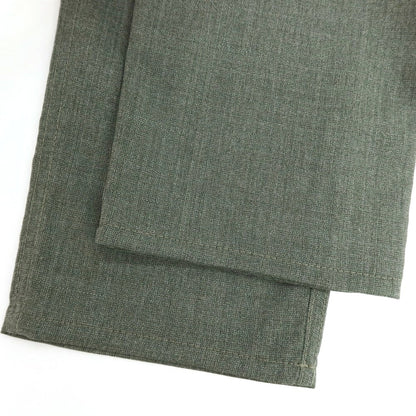 【新品】ブルネロクチネリ Brunello Cucinelli ウール カジュアルスラックスパンツ グレイッシュオリーブ【サイズ46】【 状態ランクN 】【 メンズ 】
