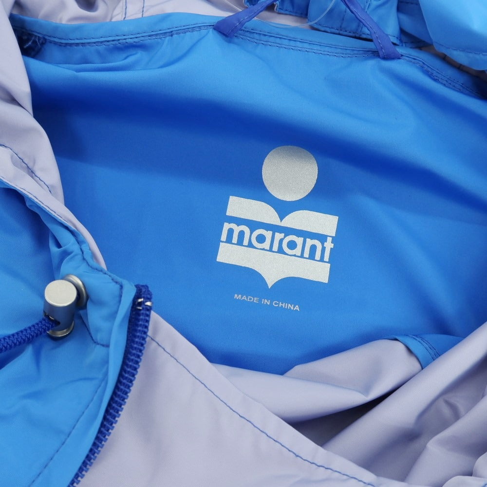 【新品】イザベルマラン ISABEL MARANT パッカブル ポリエステル アノラック マウンテンパーカー ブルー【 S 】【 状態ランクN 】【 メンズ 】