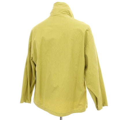 【新品アウトレット】イーヴォ Hevo RUFFANO ストレッチ コットンナイロン スタンドカラー ブルゾン イエロー系【 48 】【 状態ランクN- 】【 メンズ 】