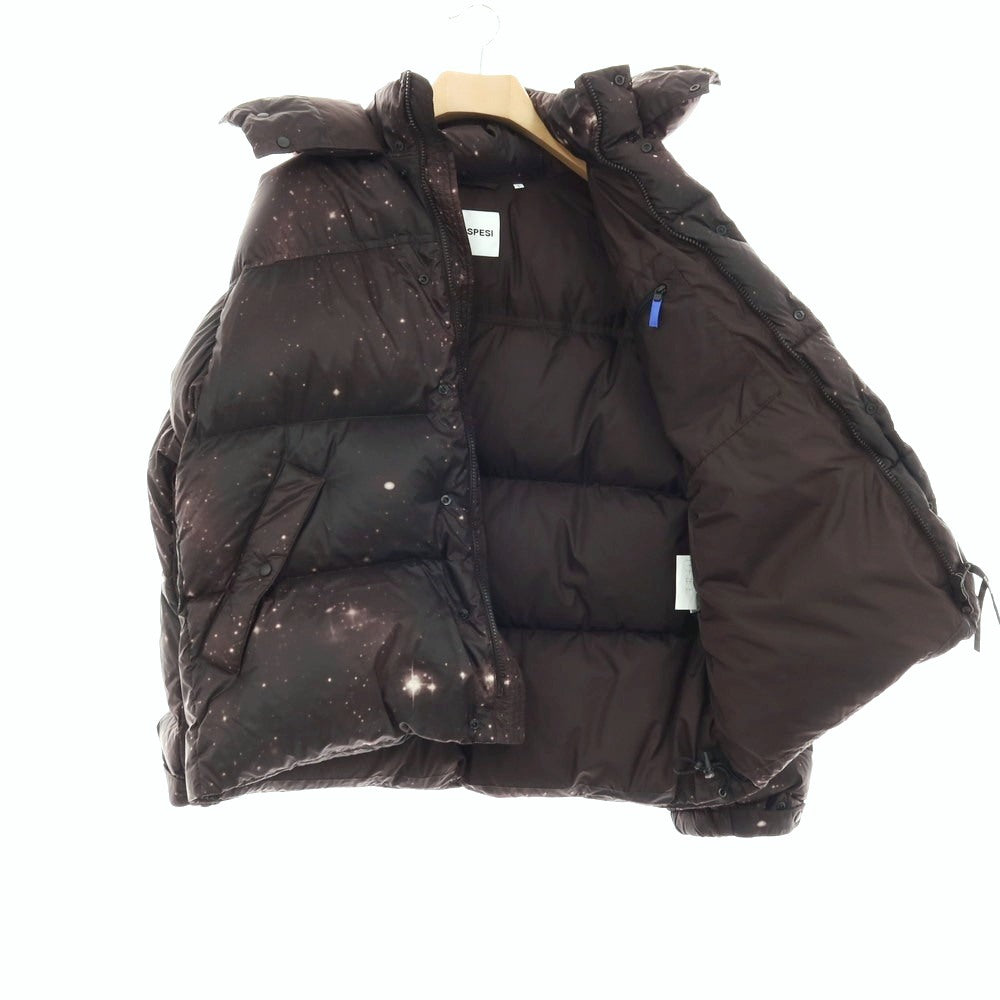 【新品アウトレット】アスペジ ASPESI ポリエステル フーデッド ダウンジャケット ブラック【 L 】【 状態ランクN- 】【 メンズ 】