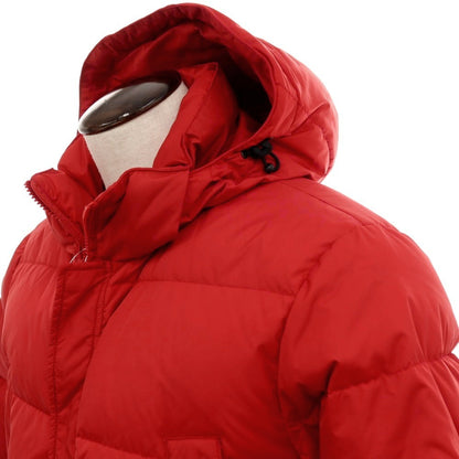 【新品】アスペジ ASPESI ナイロン スタンドカラー ダウンジャケット レッド【 L 】【 状態ランクN 】【 メンズ 】