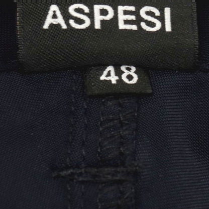 【新品】アスペジ ASPESI ナイロン ジャージー イージスラックスパンツ ネイビー【 48 】【 状態ランクN 】【 メンズ 】
