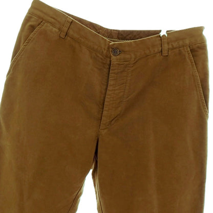 【新品】アスペジ ASPESI コットン カジュアルスラックスパンツ ブラウン【 50 】【 状態ランクN 】【 メンズ 】