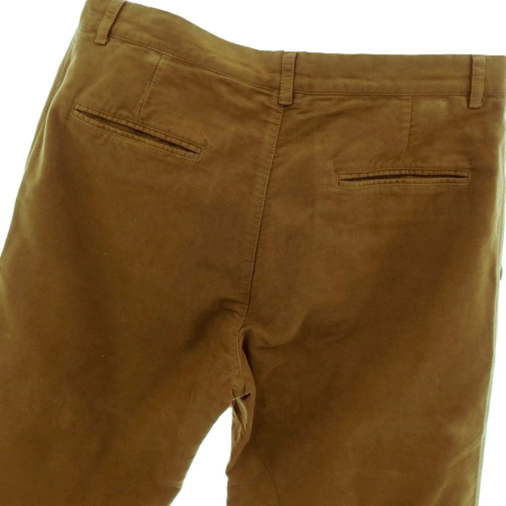 【新品】アスペジ ASPESI コットン カジュアルスラックスパンツ ブラウン【 50 】【 状態ランクN 】【 メンズ 】