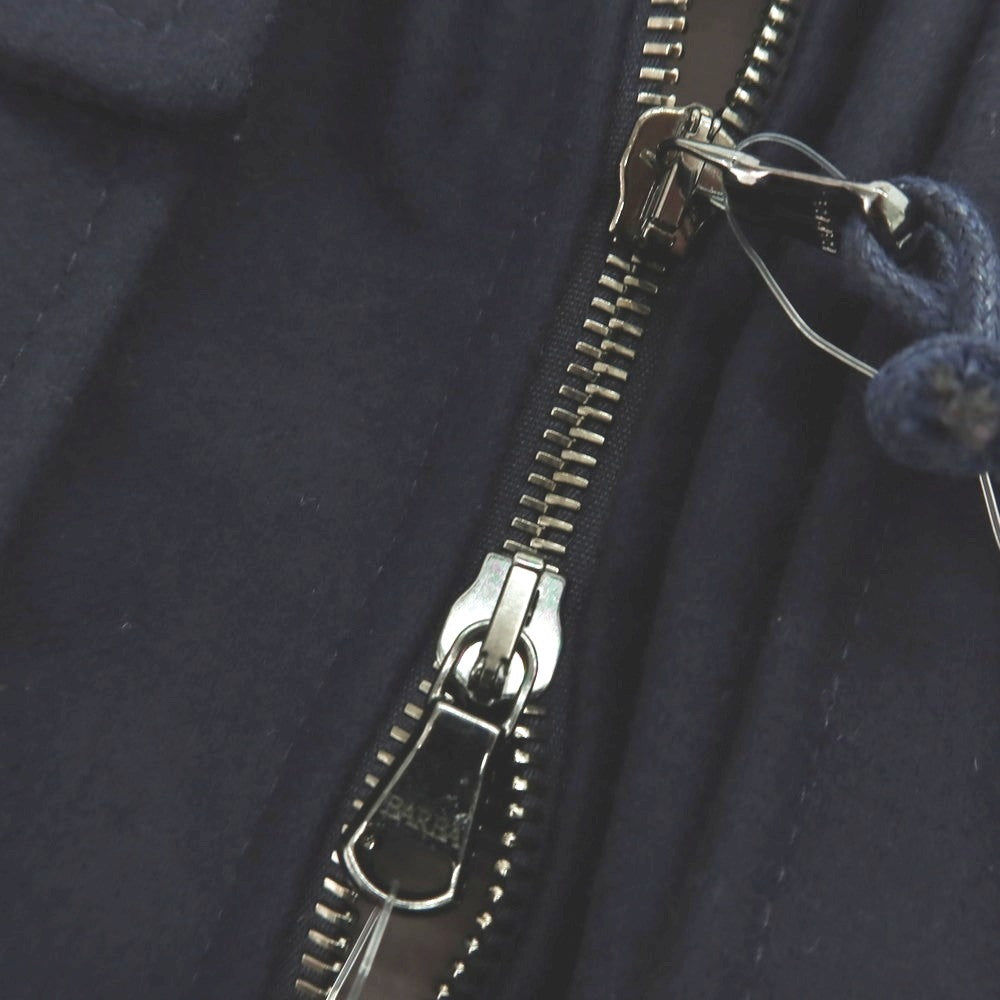 【新品】バルバ BARBA ウール ダブルジップ 中綿ブルゾン ネイビー【 48 】【 状態ランクN 】【 メンズ 】