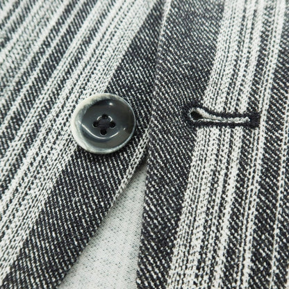 【新品】チルコロ1901 CIRCOLO 1901 コットン ジャージー ストライプ プリント 2B カジュアルジャケット グレー系【 50 】【 状態ランクN 】【 メンズ 】