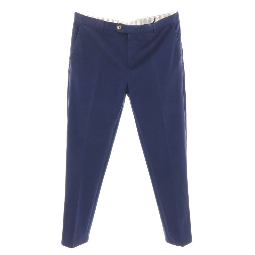 【新品アウトレット】チルコロ1901 CIRCOLO 1901 コットン ジャージー カジュアルスラックスパンツ ネイビー【 52 】【 状態ランクN- 】【 メンズ 】