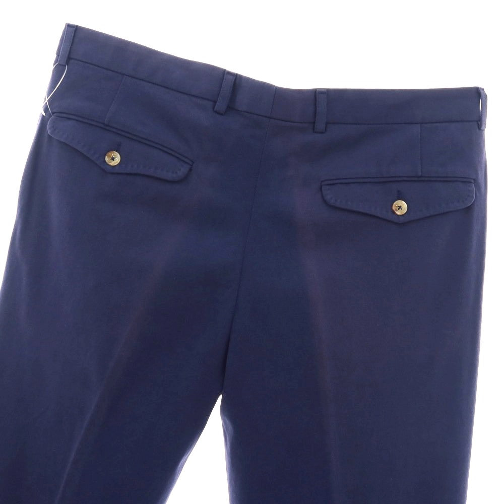 【新品アウトレット】チルコロ1901 CIRCOLO 1901 コットン ジャージー カジュアルスラックスパンツ ネイビー【 52 】【 状態ランクN- 】【 メンズ 】