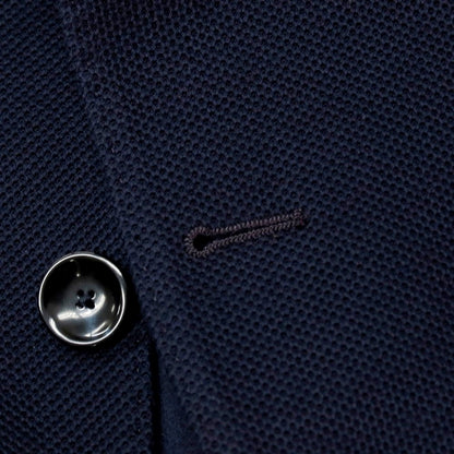 【新品】サルトリア ラトーレ SARTORIA LATORRE コットンジャージー カジュアルジャケット ネイビー【 44 】【 状態ランクN 】【 メンズ 】