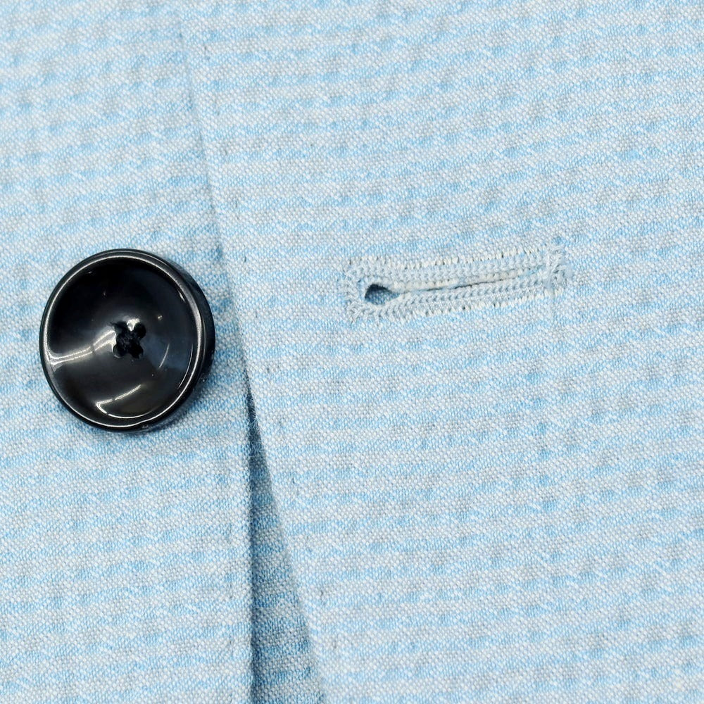 【新品】サルトリア ラトーレ SARTORIA LATORRE シアサッカーコットン カジュアルジャケット ライトブルー【 54 】【 状態ランクN 】【 メンズ 】