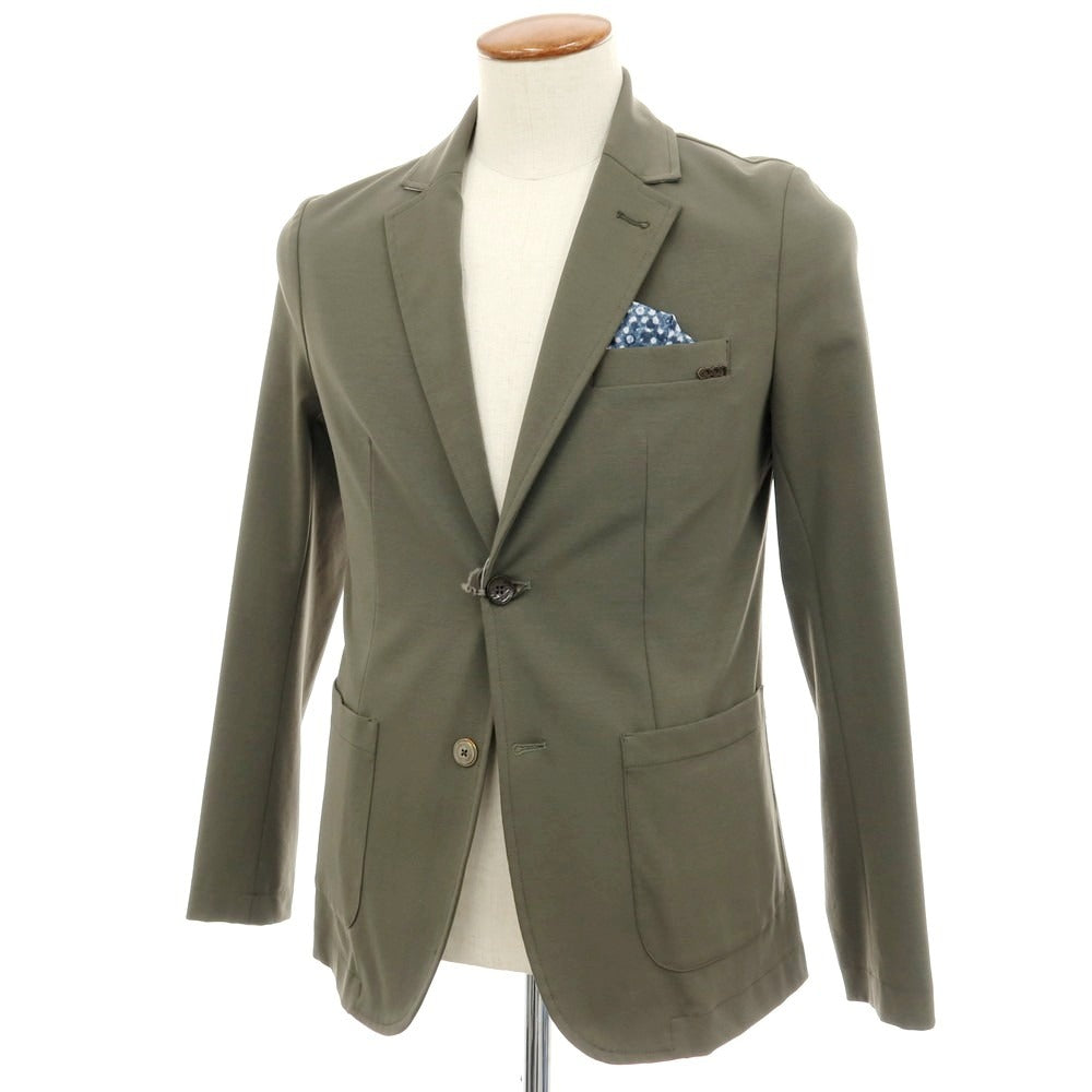 【新品アウトレット】クーン KOON コットンナイロンジャージー カジュアルジャケット グレイッシュグリーン【 46 】【 状態ランクN- 】【 メンズ 】