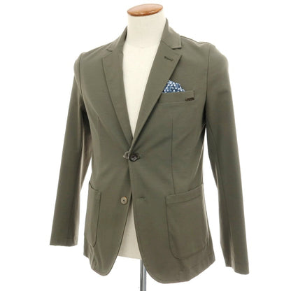 【新品アウトレット】クーン KOON コットンナイロンジャージー カジュアルジャケット グレイッシュグリーン【 46 】【 状態ランクN- 】【 メンズ 】