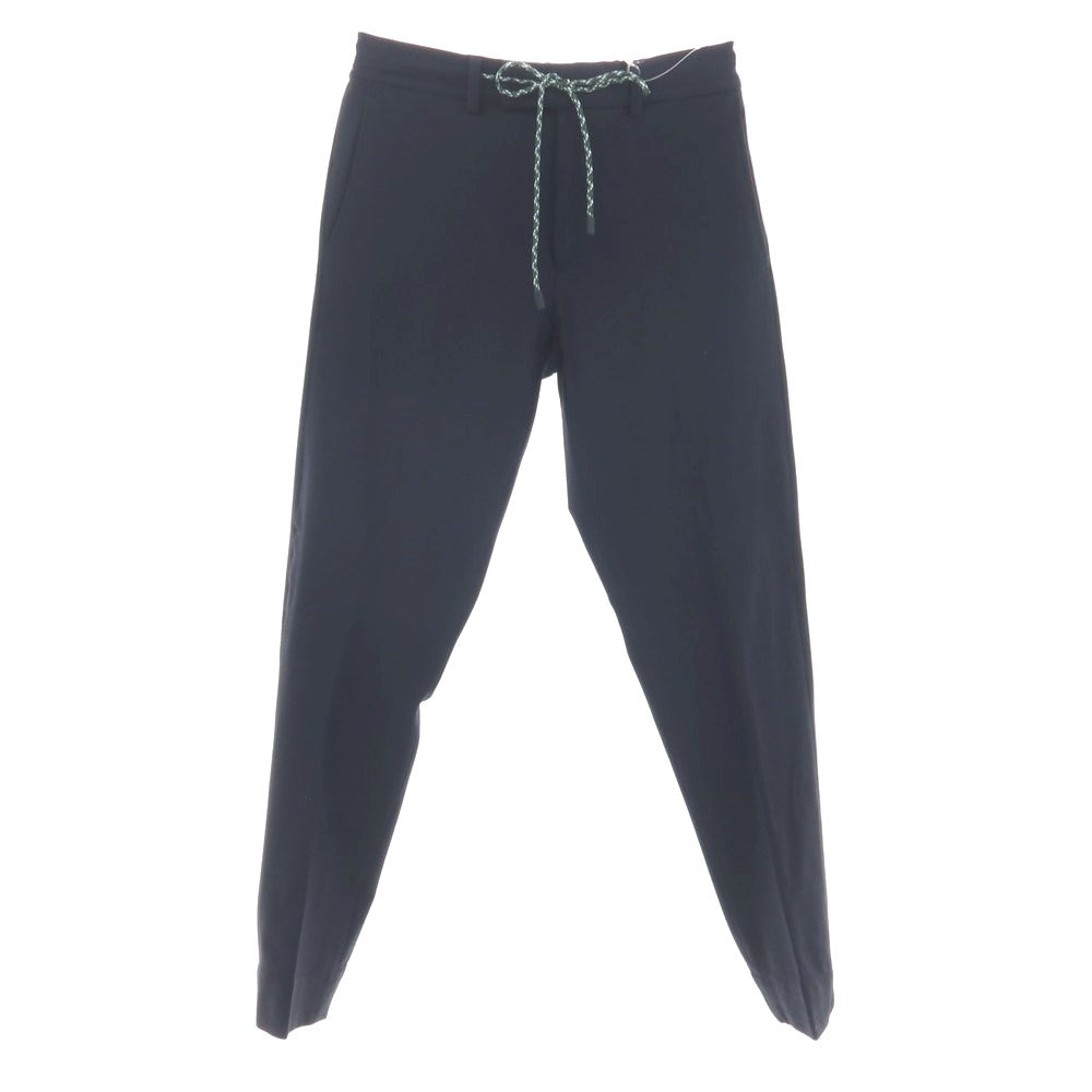 【新品】エルビーエム1911 L.B.M.1911 ナイロン ジャージー イージースラックスパンツ ネイビー【サイズ46】【 状態ランクN 】【 メンズ 】