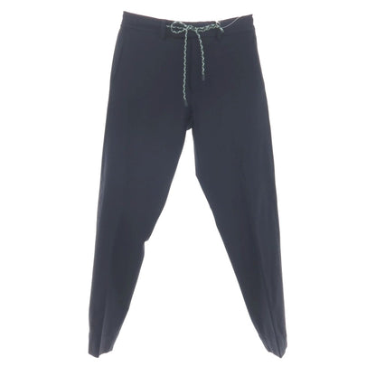 【新品】エルビーエム1911 L.B.M.1911 ナイロン ジャージー イージースラックスパンツ ネイビー【サイズ46】【 状態ランクN 】【 メンズ 】