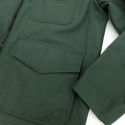 【新品アウトレット】スローウェア SLOWEAR ポリエステルコットン ブルゾン ダークグリーン【 50（紙タグ参照） 】【 状態ランクN- 】【 メンズ 】