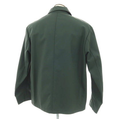 【新品アウトレット】スローウェア SLOWEAR ポリエステルコットン ブルゾン ダークグリーン【 50（紙タグ参照） 】【 状態ランクN- 】【 メンズ 】