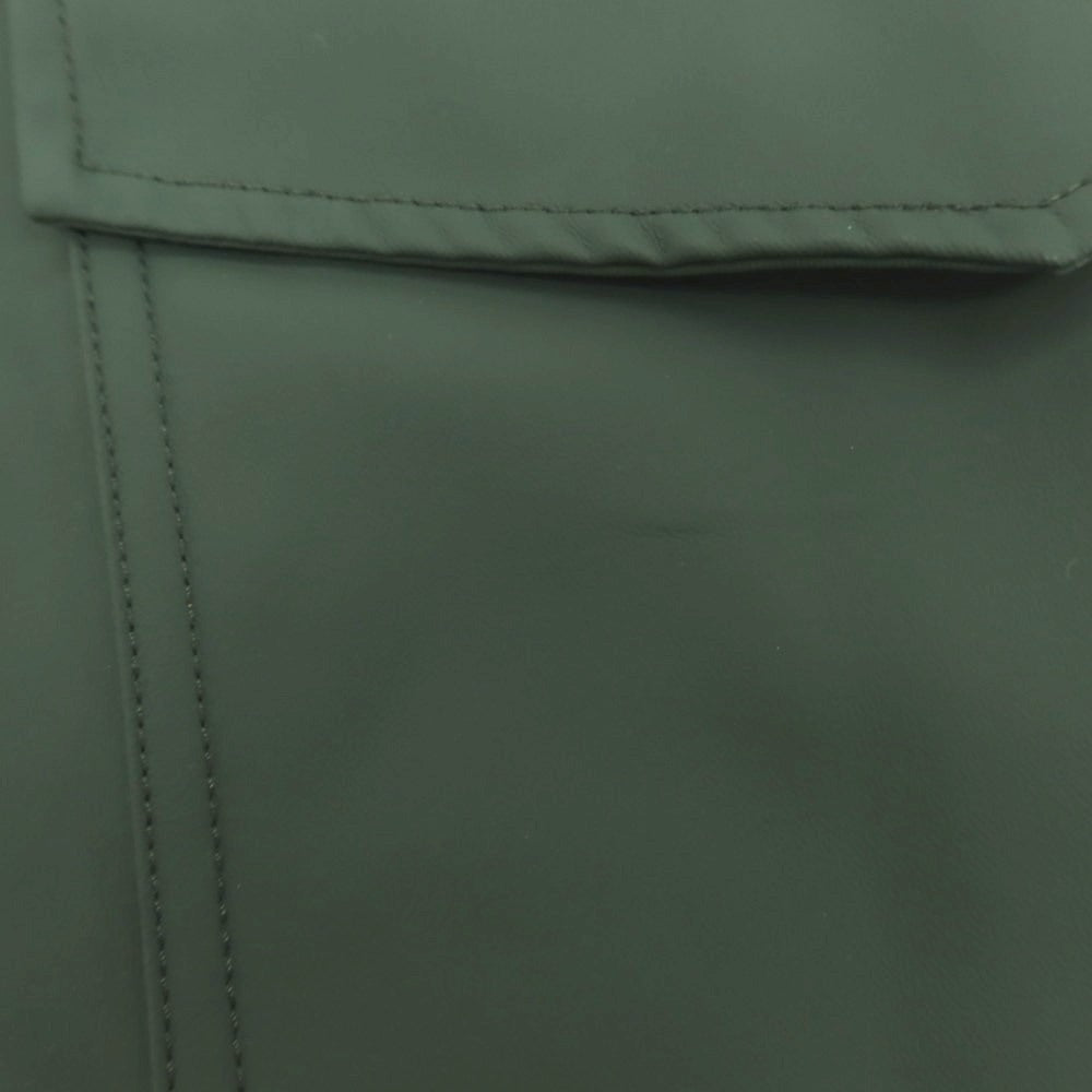 【新品アウトレット】スローウェア SLOWEAR ポリエステルコットン ブルゾン ダークグリーン【サイズ50（紙タグ参照）】【 状態ランクN- 】【 メンズ 】[CPD]