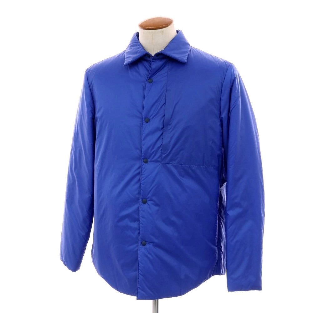 【新品】スローウェア SLOWEAR ナイロン 中綿ブルゾン ブルー【サイズ48】【 状態ランクN 】【 メンズ 】[BPD]