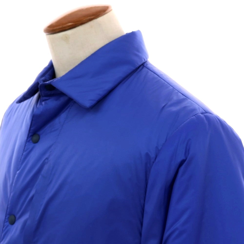 【新品】スローウェア SLOWEAR ナイロン 中綿ブルゾン ブルー【サイズ48】【 状態ランクN 】【 メンズ 】[BPD]