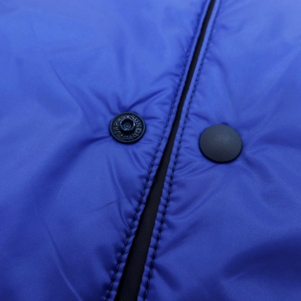 【新品】スローウェア SLOWEAR ナイロン 中綿ブルゾン ブルー【 48 】【 状態ランクN 】【 メンズ 】