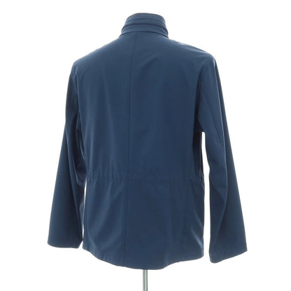 【新品】スローウェア SLOWEAR ナイロンポリエステルポリウレタン スタンドカラー シェルジャケット ダークブルー【 50 】【 状態ランクN 】【 メンズ 】