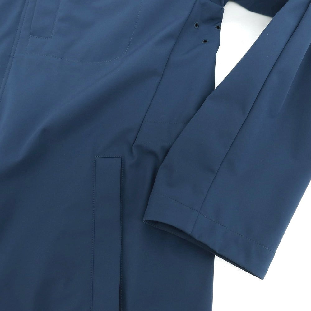 【新品】スローウェア SLOWEAR ナイロンポリエステルポリウレタン スタンドカラー シェルジャケット ダークブルー【 50 】【 状態ランクN 】【 メンズ 】