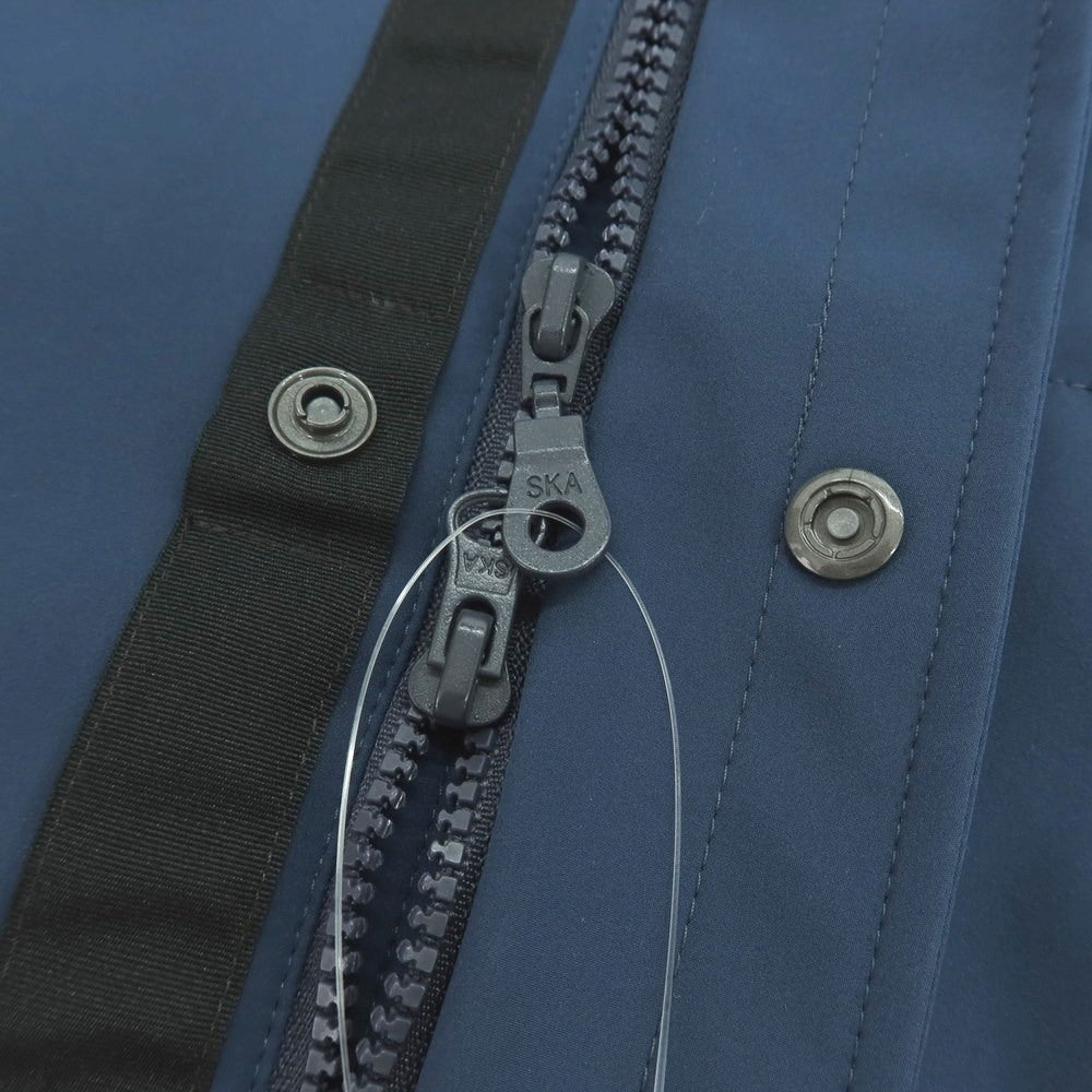 【新品】スローウェア SLOWEAR ナイロンポリエステルポリウレタン スタンドカラー シェルジャケット ダークブルー【 50 】【 状態ランクN 】【 メンズ 】