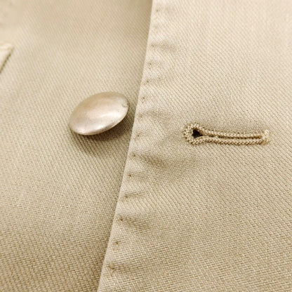 【新品】パオローニ PAOLONI ストレッチ リネンコットン ダブル6B カジュアルジャケット ベージュ【 50 】【 状態ランクN 】【 メンズ 】