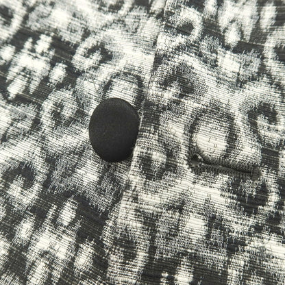 【新品】パオローニ PAOLONI Black Label コットンポリエステル ショールカラー 2B タキシードジャケット ブラックxホワイト【サイズ50】【 状態ランクN 】【 メンズ 】