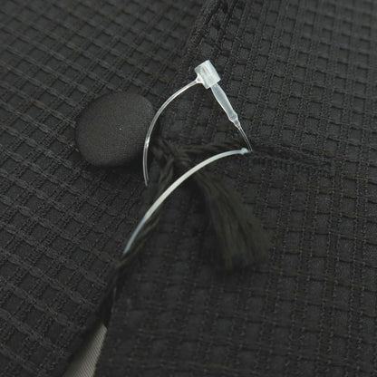 【新品】パオローニ PAOLONI Black Label ポリエステル 1B タキシードジャケット ブラック【サイズ48】【 状態ランクN 】【 メンズ 】