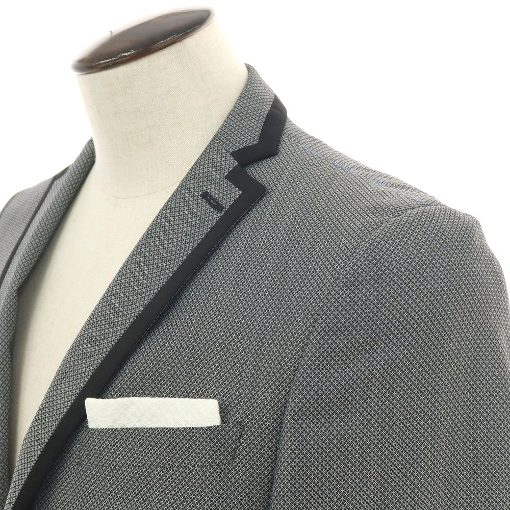 【新品】パオローニ PAOLONI Black Label ウールポリエステル 1B フォーマルスーツ グレー【サイズ50】【 状態ランクN 】【 メンズ 】