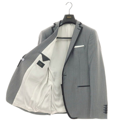 【新品】パオローニ PAOLONI Black Label ウールポリエステル 1B フォーマルスーツ グレー【サイズ50】【 状態ランクN 】【 メンズ 】