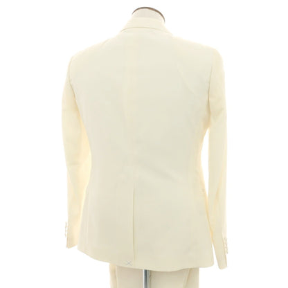 【新品アウトレット】パオローニ PAOLONI Black Label ポリエステルウール 1B フォーマルスーツ アイボリー【サイズ50】【 状態ランクN- 】【 メンズ 】