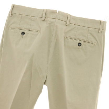 【新品アウトレット】パオローニ PAOLONI ストレッチ コットン カジュアルスラックスパンツ ベージュ【サイズ50】【 状態ランクN- 】【 メンズ 】