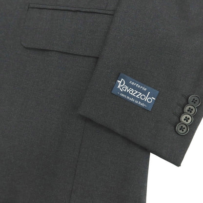 【新品】ラバッツォーロ RAVAZZOLO ウール 2つボタンスーツ チャコールグレー【サイズ44】【 状態ランクN 】【 メンズ 】