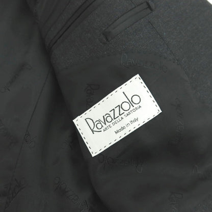 【新品】ラバッツォーロ RAVAZZOLO ウール 2つボタンスーツ チャコールグレー【サイズ44】【 状態ランクN 】【 メンズ 】