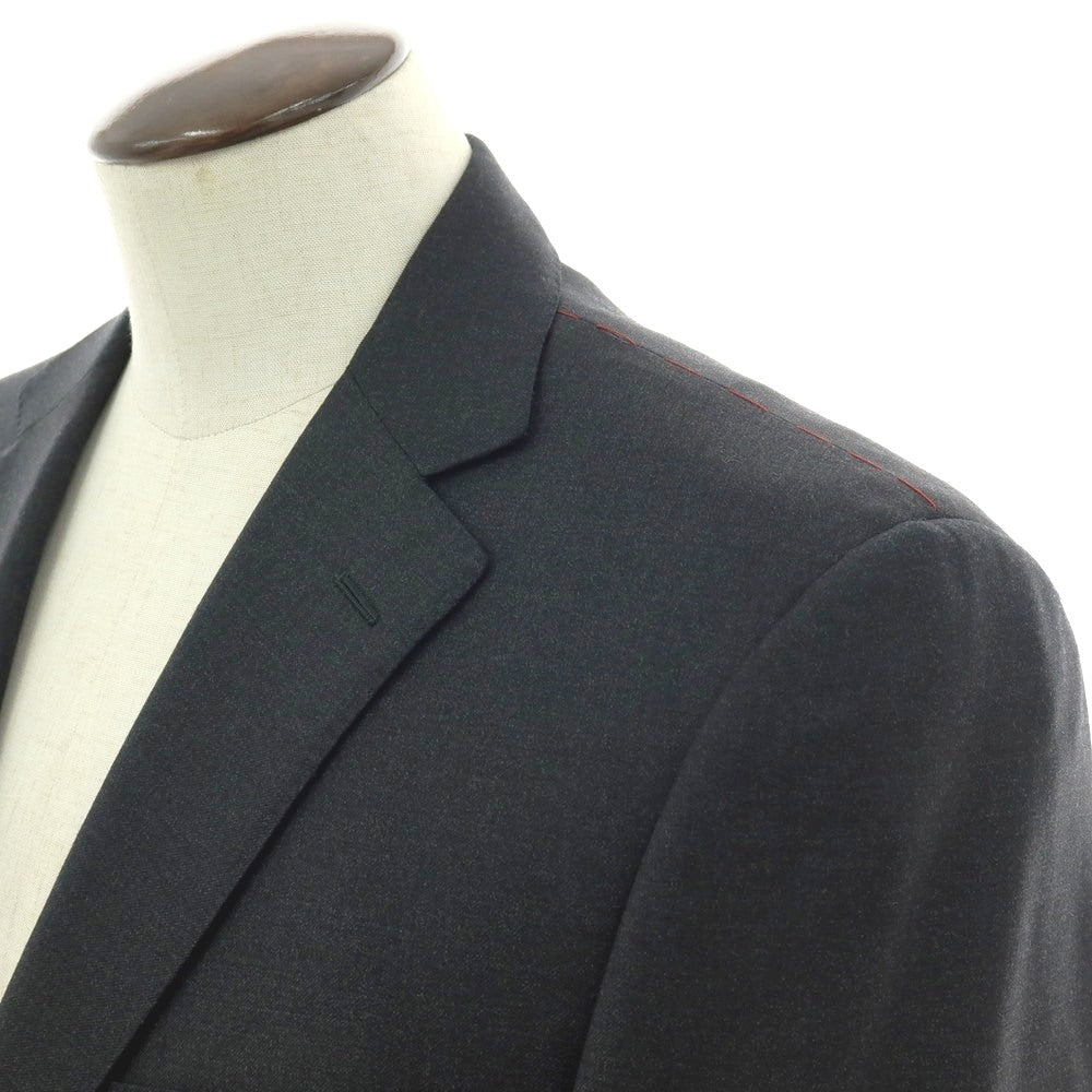 【新品】ラバッツォーロ RAVAZZOLO ウール 2つボタンスーツ チャコールグレー【サイズ54】【 状態ランクN 】【 メンズ 】