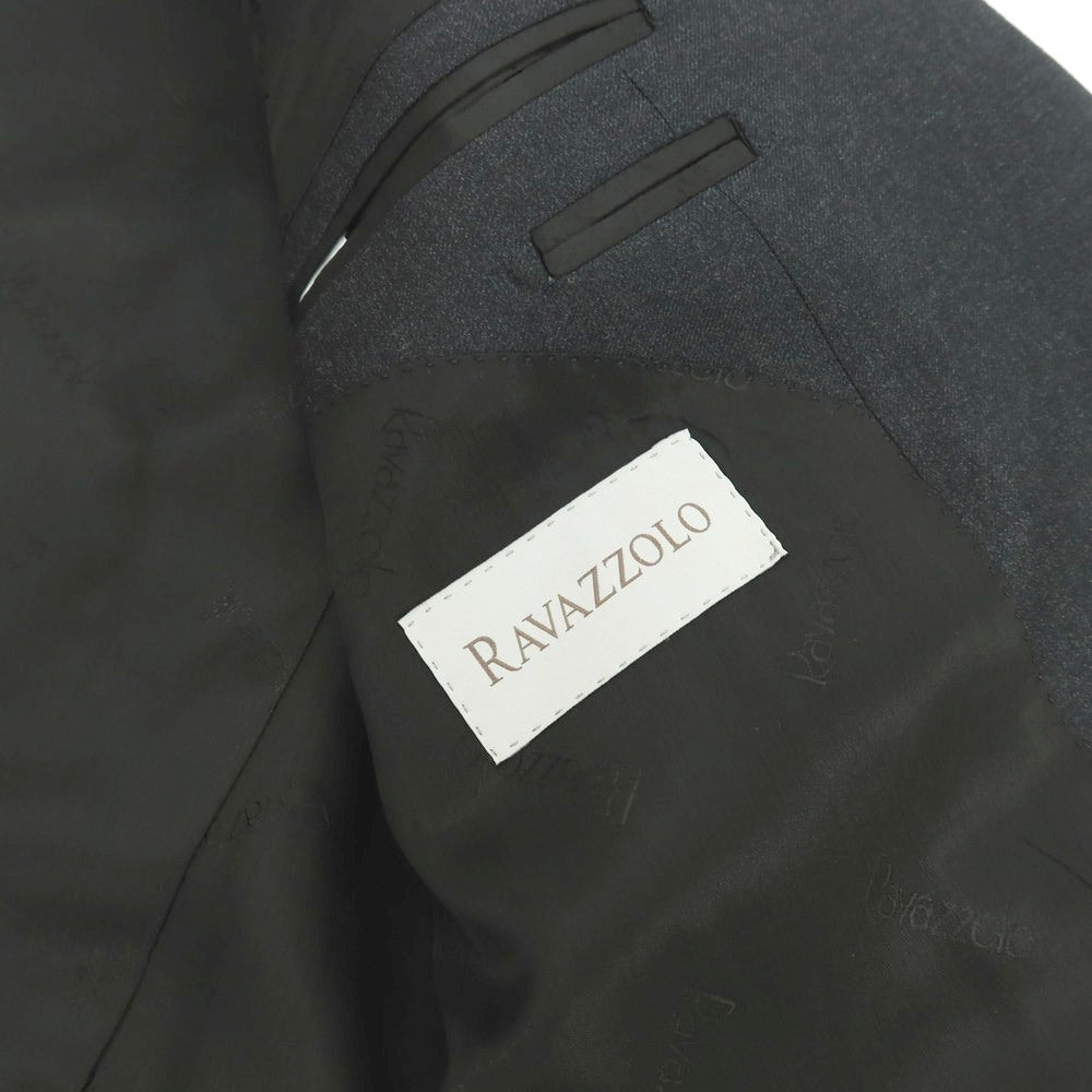 【新品】ラバッツォーロ RAVAZZOLO ウール 2つボタンスーツ チャコールグレー【サイズ54】【 状態ランクN 】【 メンズ 】