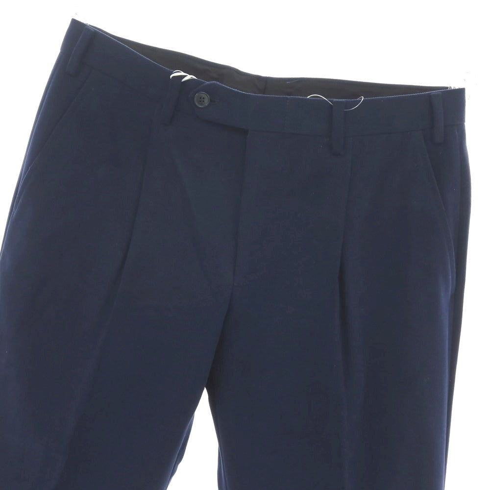 【新品】ラバッツォーロ RAVAZZOLO ストレッチ コットン カジュアルスラックスパンツ ネイビー【サイズ50】【 状態ランクN 】【 メンズ 】