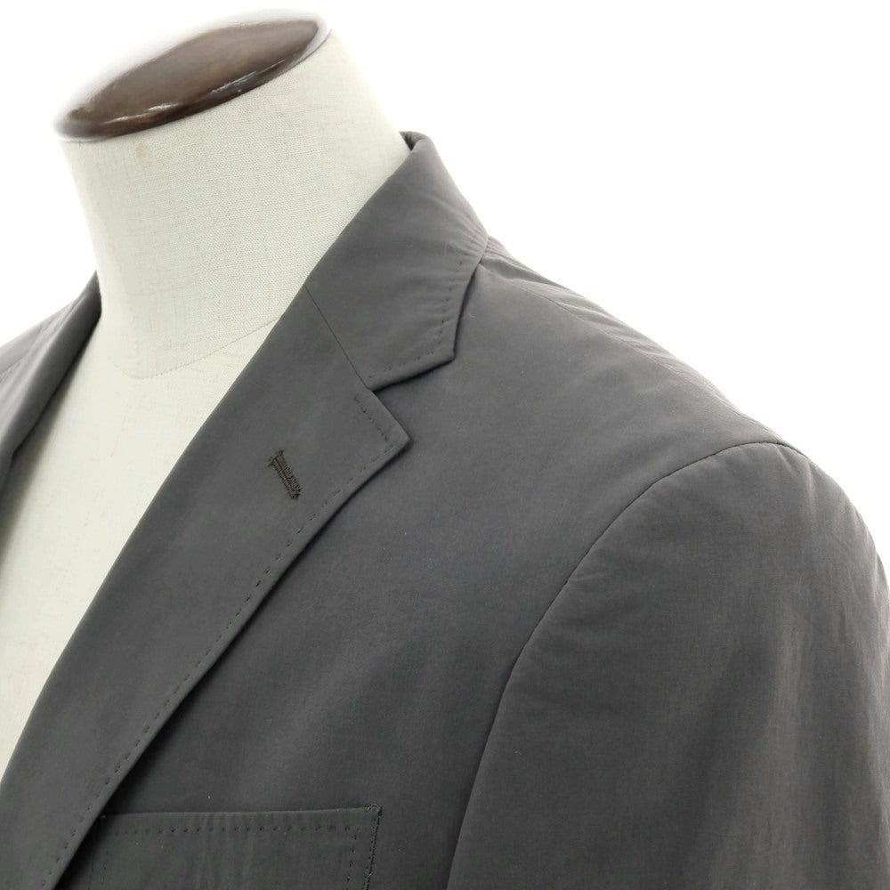 【新品】ジーゼニア Z Zegna SOLFERINO コットン 2B カジュアルジャケット グレー【サイズ50】【 状態ランクN 】【 メンズ 】[DPD]