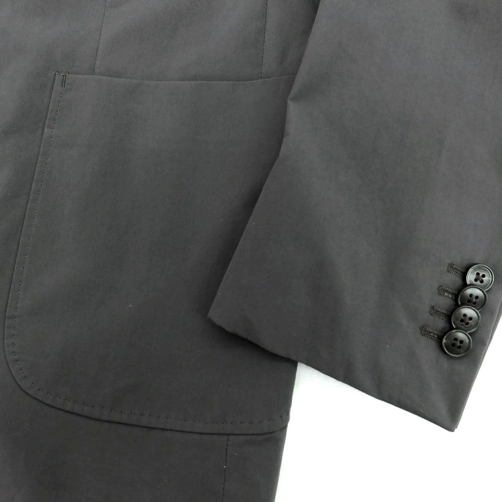 【新品】ジーゼニア Z Zegna SOLFERINO コットン 2B カジュアルジャケット グレー【サイズ50】【 状態ランクN 】【 メンズ 】[DPD]
