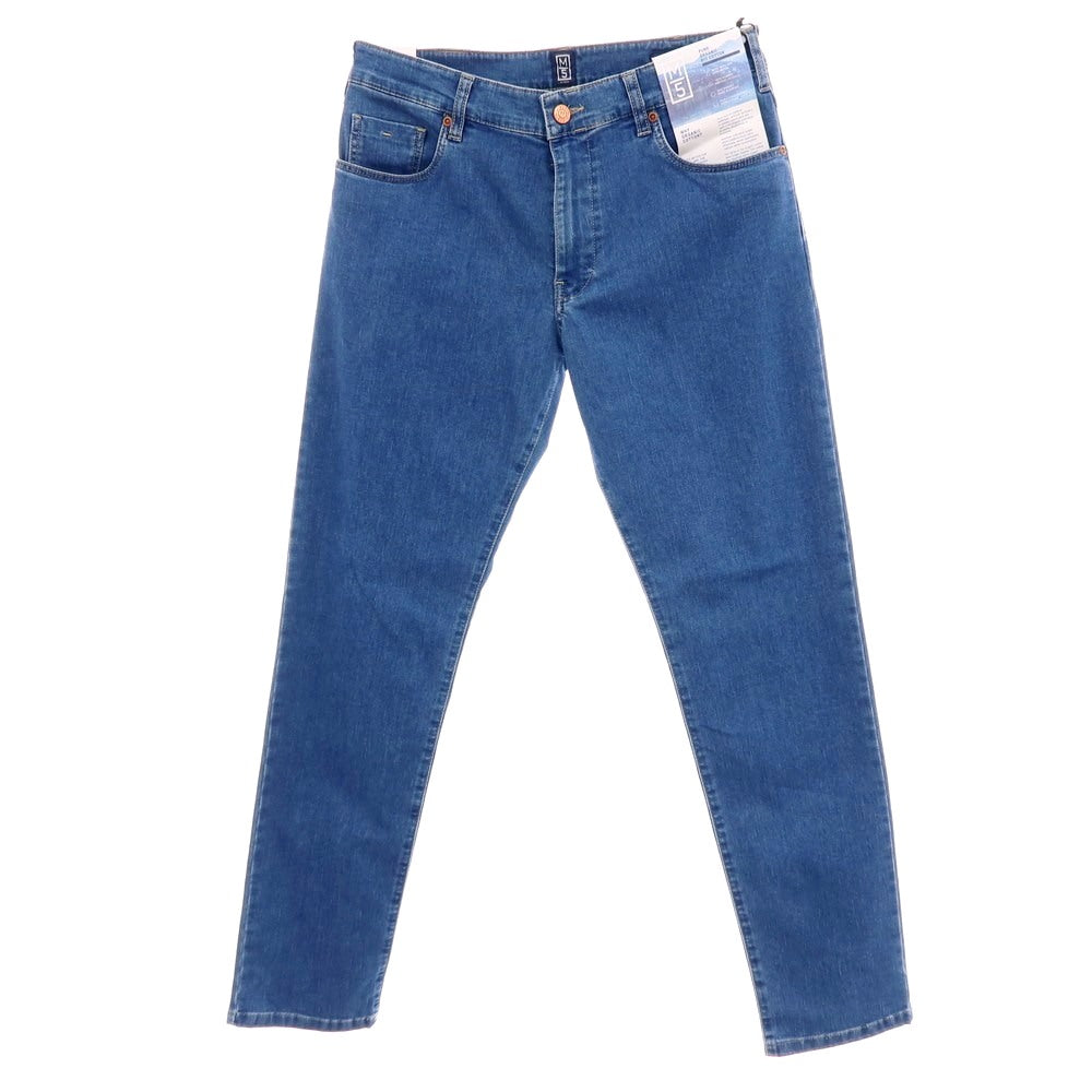 【新品】メイヤー MAYER COOL MAX ストレッチ コットンポリエステル デニムパンツ ジーンズ ブルー【 サイズ33/32 】【 状態ランクN 】【 メンズ 】 [DPD]