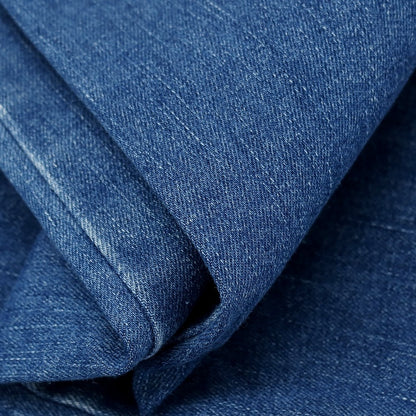 【新品】メイヤー MAYER COOL MAX ストレッチ コットンポリエステル デニムパンツ ジーンズ ブルー【 33/32 】【 状態ランクN 】【 メンズ 】