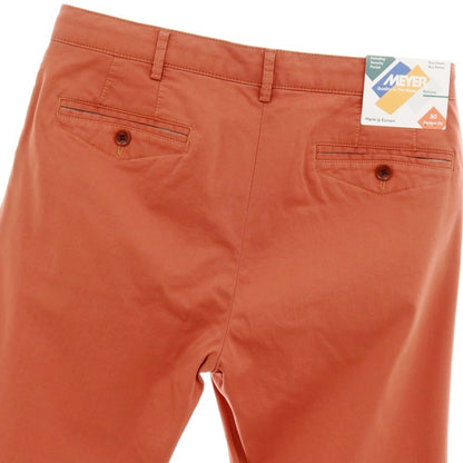 【新品】メイヤー MAYER CHICAGO ストレッチ コットン カジュアルスラックスパンツ オレンジ系【 50 】【 状態ランクN 】【 メンズ 】