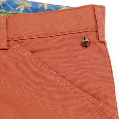 【新品】メイヤー MAYER CHICAGO ストレッチ コットン カジュアルスラックスパンツ オレンジ系【 50 】【 状態ランクN 】【 メンズ 】