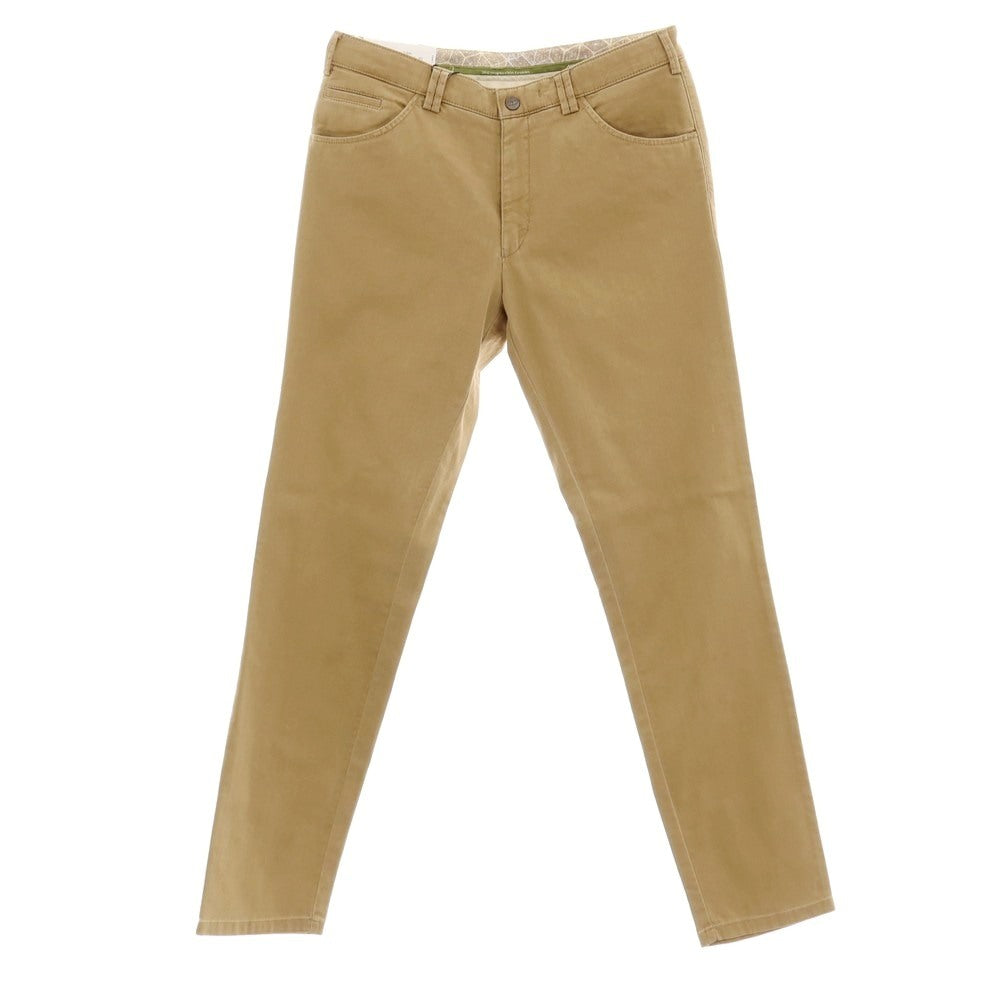 【新品アウトレット】メイヤー MAYER DUBLIN ストレッチ コットン カジュアルスラックスパンツ カーキベージュ【 50 】【 状態ランクN- 】【 メンズ 】