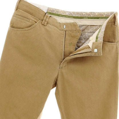 【新品アウトレット】メイヤー MAYER DUBLIN ストレッチ コットン カジュアルスラックスパンツ カーキベージュ【 50 】【 状態ランクN- 】【 メンズ 】